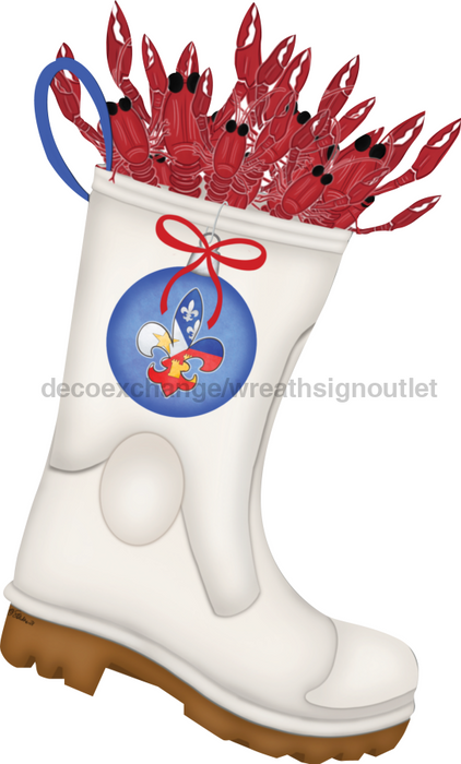 Cajun Christmas Sign Louisiana Door Hanger Wood Sign Decoe-W-317 22