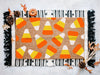Candy Corn Halloween Doormat, Outdoor Coir Doormat, Halloween Porch Decor, Fall Decor, Welcome Doormat, Fun Doormat, Trick or Treat