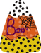 Candy Corn with Boo, wood sign, DECOE-W-004 - DecoExchange®