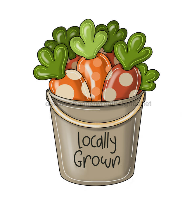 Carrot Sign Easter Pcd-W-117-Dh 22’ Wood Pcd Door Hanger