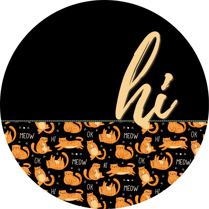 Cat Door Hanger Dco-01601-Dh 18’ Round Wood