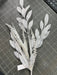 Christmas Ficus Lvs Spray White 60276 Greenery