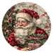 Christmas Santa, DCO-102679-D, Sign For Wreath, 18" Door Hanger