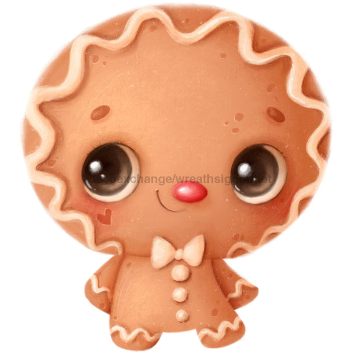 Christmas Sign Gingerbread Wood Sign Decoe-W-903412 22 Door Hanger