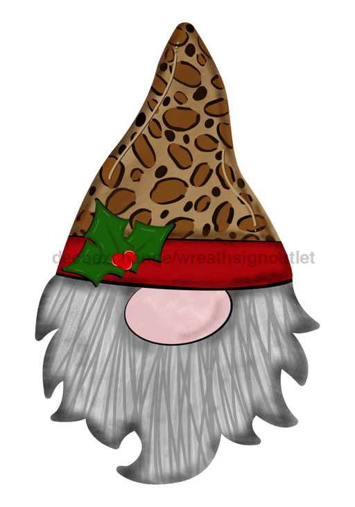 Christmas Sign Gnome Door Hanger Wood Sign Decoe-W-264 22