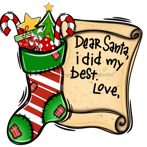 Christmas Sign, Merry Christmas Sign, wood sign, DECOE-W-290, 22" Door Hanger - DecoExchange®