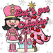 Christmas Sign Nutcracker Pink Dco-00803 For Wreath 10X10 Metal