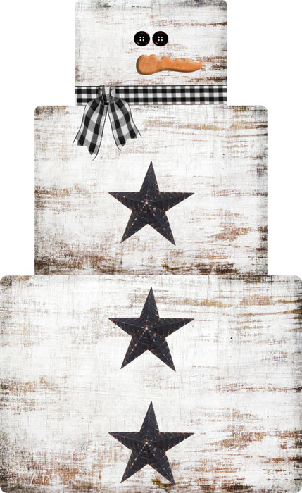 Christmas Sign, Snowman Sign, wood sign, DECOE-W-361, 22" Door Hanger - DecoExchange®