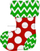 Christmas Sign, Christmas Stocking, wood sign, DECOE-W-298, 22" Door Hanger - DecoExchange®
