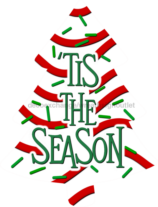 Christmas Sign, Christmas Tree Sign, wood sign, DECOE-W-026 - DecoExchange®