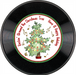 Christmas Sign Vinyl Record Decoe-4806 10 Metal Round