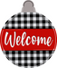 Christmas Sign Welcome Ornament Door Hanger Wood Sign Decoe-W-270 22