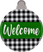 Christmas Sign Welcome Ornament Door Hanger Wood Sign Decoe-W-271 22