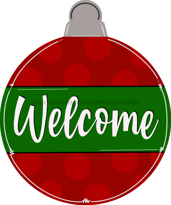Christmas Sign Welcome Ornament Door Hanger Wood Sign Decoe-W-273 22