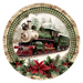 Christmas Train, DCO-102692-D, Sign For Wreath, 10" Wood Sign