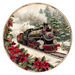 Christmas Train, DCO-102697-D, Sign For Wreath, 10" Wood Sign