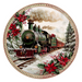 Christmas Train, DCO-102698, Sign For Wreath, 10" Metal Sign