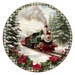 Christmas Train, DCO-102703-D, Sign For Wreath, 18" Door Hanger