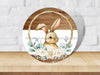 Copy Of Wreath Sign Hello Spring Yellow Bunny Easter 10 Round Metal Decoe-4082 For Decoexchange