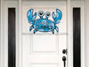 Crab Sign Summer Beach Wood Sign Door Hanger Decoe-W-123 22