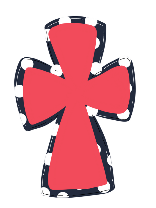 Cross Sign Wood Sign Door Hanger Decoe-W-436 22