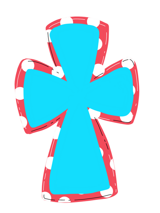 Cross Sign Wood Sign Door Hanger Decoe-W-439 22