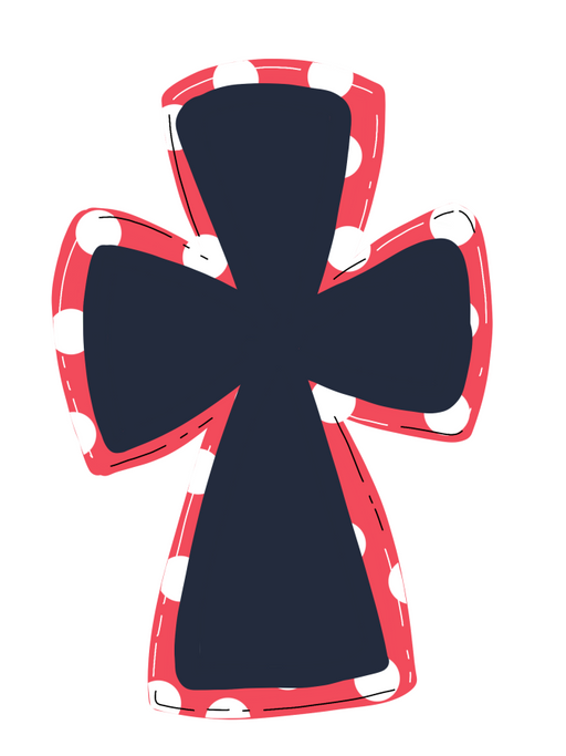 Cross Sign Wood Sign Door Hanger Decoe-W-440 22