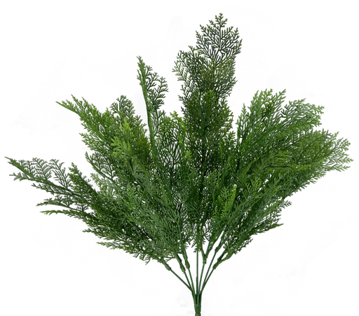 Cypress Bush - 7 Stems 21’’ 86020Gn Greenery