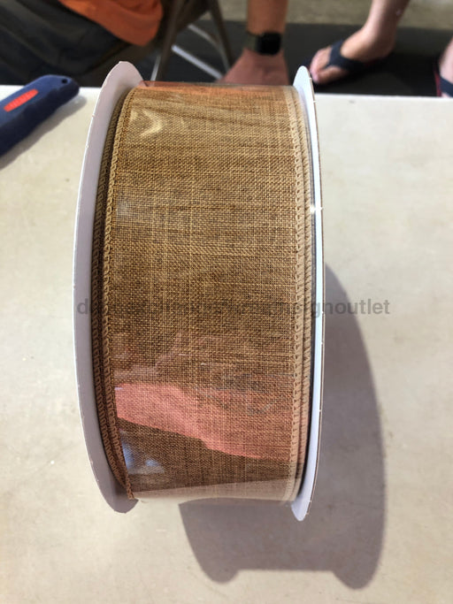 DARK NATURAL CANVAS, 2.5"X50YD X501440-24 - DecoExchange
