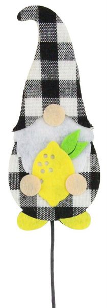 17"OAH Lemon Gnome Pick Wht/Ylw/Lt Grn/Blk MN0199
