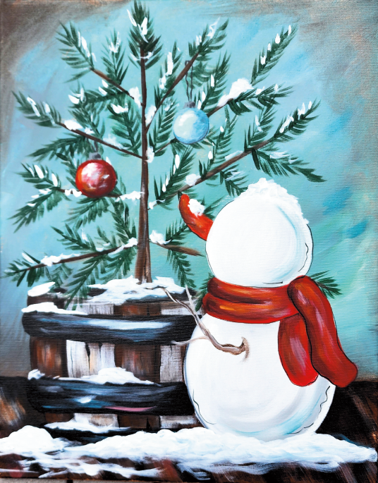 Christmas Door Hanger, Snowman wood sign, DD-W-0004-DH, 22" Door Hanger - DecoExchange®