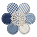 Flower Sign, Quilt Flower Sign, DECOE-W-905013-DH, Sign For Wreath, 22" Door Hanger - DecoExchange®
