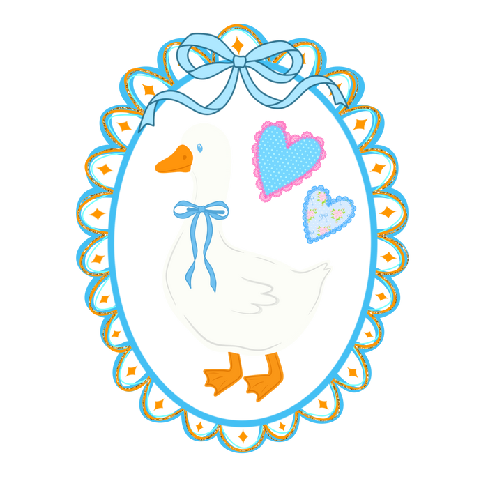 Goose Sign, Vintage Sign, DECOE-W-905019-DH, Sign For Wreath, 22" Door Hanger - DecoExchange®
