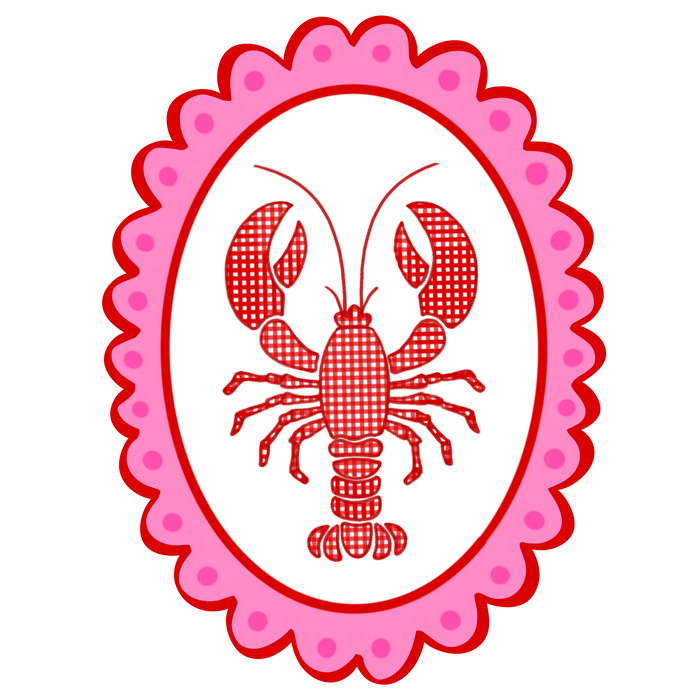 Crawfish Sign, Animal Sign, DECOE-W-905022-DH, Sign For Wreath, 22" Door Hanger - DecoExchange®