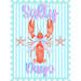 Crawfish Sign, Animal Sign, DECOE-W-905023-DH, Sign For Wreath, 22" Door Hanger - DecoExchange®