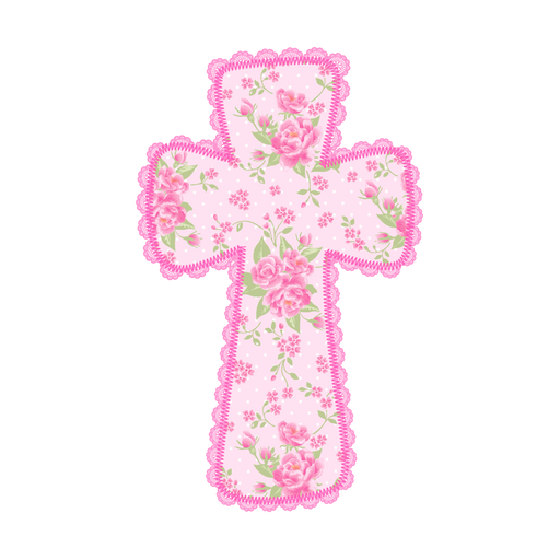 Relgious Sign, Cross Sign, DECOE-W-905024-DH, Sign For Wreath, 22" Door Hanger - DecoExchange®