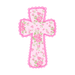 Relgious Sign, Cross Sign, DECOE-W-905024-DH, Sign For Wreath, 22" Door Hanger - DecoExchange®