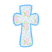 Relgious Sign, Cross Sign, DECOE-W-905025-DH, Sign For Wreath, 22" Door Hanger - DecoExchange®