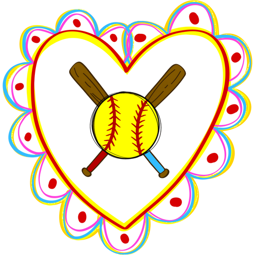 Softball Sign, Sports Sign, DECOE-W-905030-DH, Sign For Wreath, 22" Door Hanger - DecoExchange®