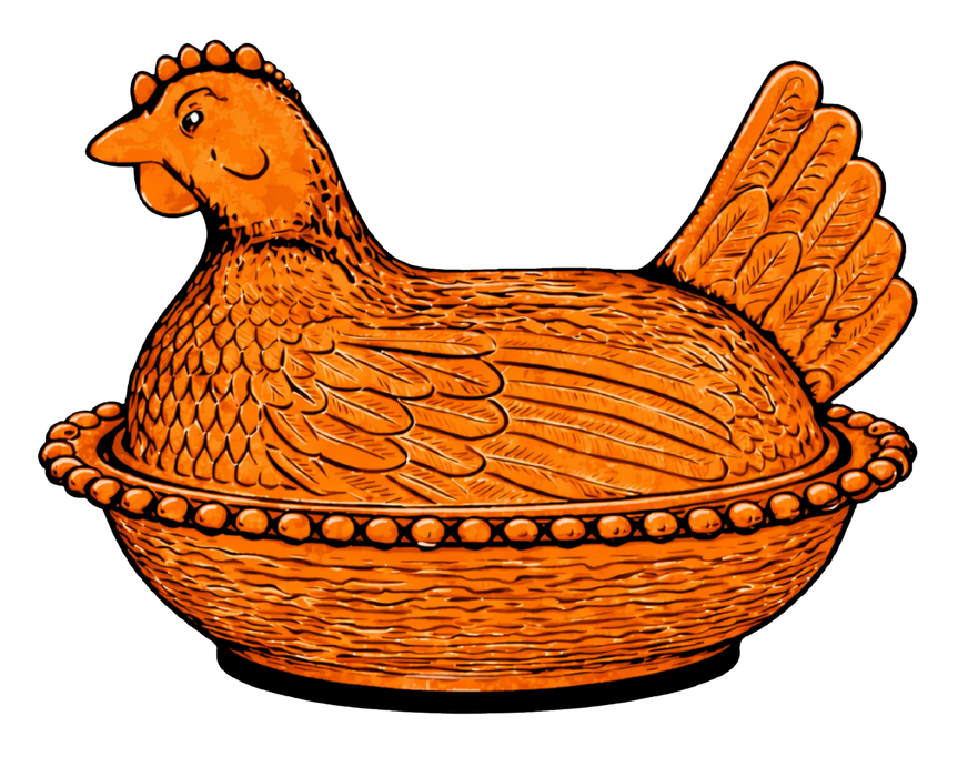 Vintage Chicken Sign, Glass Chicken Sign, DECOE-W-905033-DH, Sign For Wreath, 22" Door Hanger - DecoExchange®