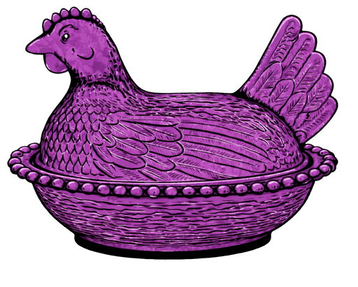 Vintage Chicken Sign, Glass Chicken Sign, DECOE-W-905034-DH, Sign For Wreath, 22" Door Hanger - DecoExchange®