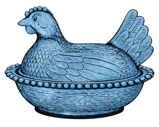 Vintage Chicken Sign, Glass Chicken Sign, DECOE-W-905035-DH, Sign For Wreath, 22" Door Hanger - DecoExchange®