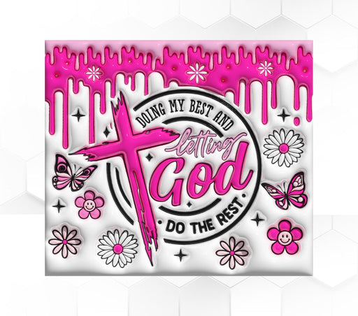 Doing My Best Tumbler Religious 20 Oz Skinny Decoetumbler-345