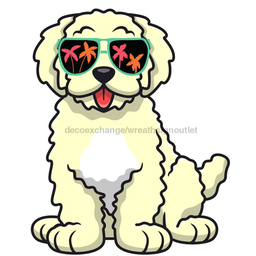 Doodle Door Hanger Dog Decoe-W-903708 22’ Wood