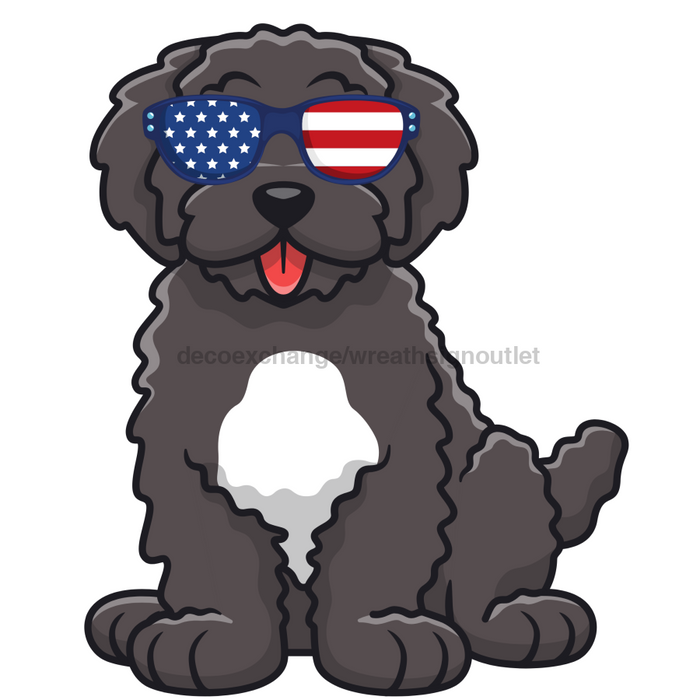 Doodle Door Hanger Dog Decoe-W-903713 22’ Wood