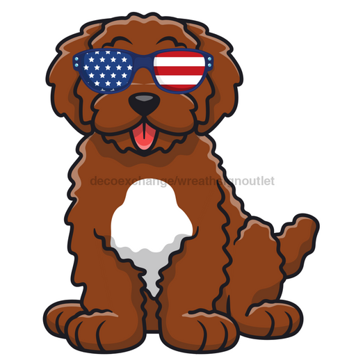 Doodle Door Hanger Dog Decoe-W-903715 22’ Wood