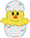 Easter Chick Door Hanger Decoe-W-871-Dh 22’ Wood