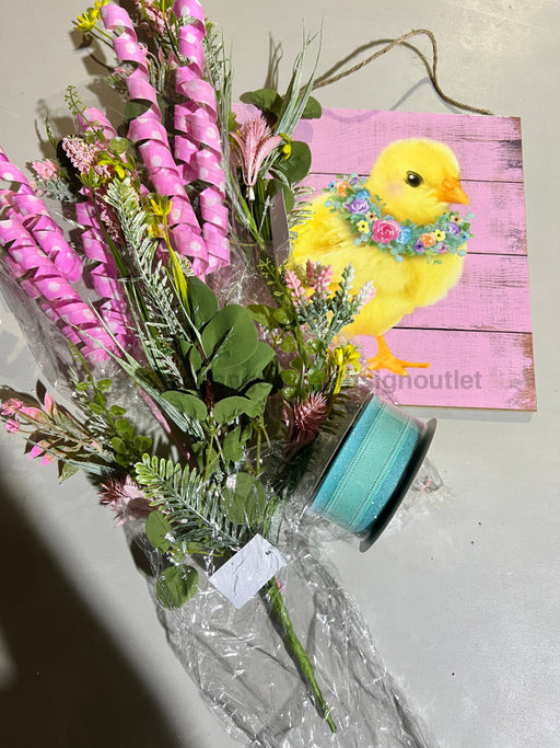 Easter Chick Grapevine - Wreath Kit - WK-064 - DecoExchange