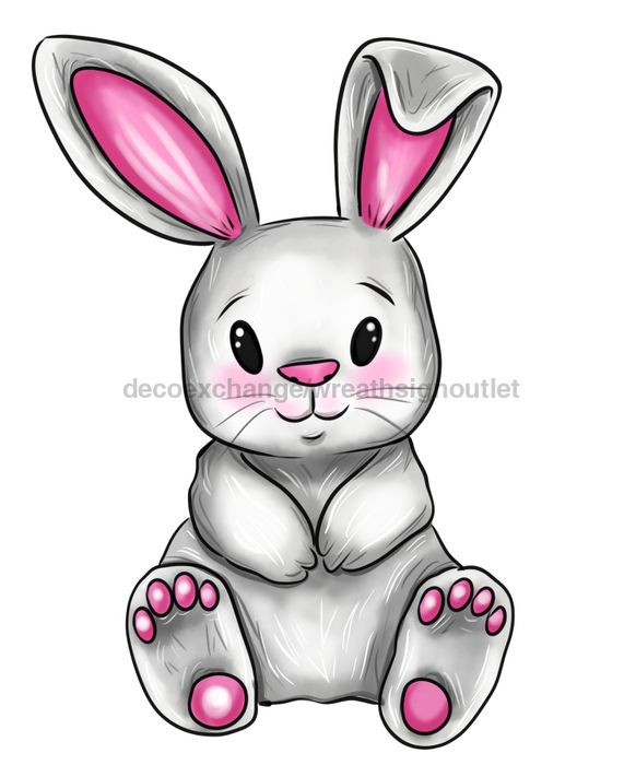 Easter Door Hanger Bunny Decoe-W-665-Dh 22’ Wood