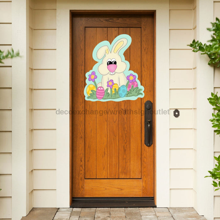 Easter Door Hanger Cut Bow Holes Wood Sign Decoe-W-903439 22